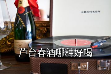 蘆臺春酒哪種好喝