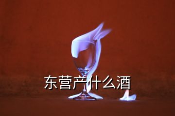 東營產(chǎn)什么酒