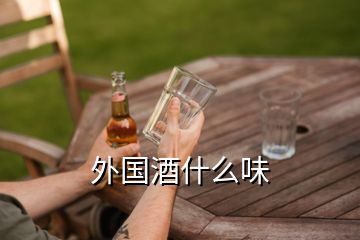 外國(guó)酒什么味