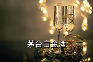 茅臺白金酒