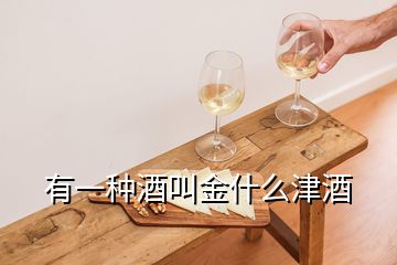 有一種酒叫金什么津酒