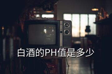 白酒的PH值是多少