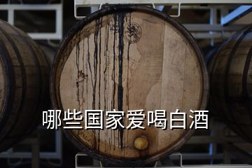 哪些國家愛喝白酒