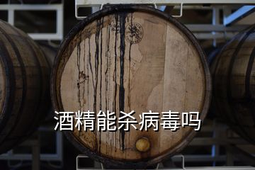 酒精能殺病毒嗎