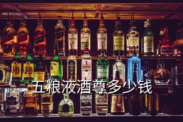 五糧液酒尊多少錢