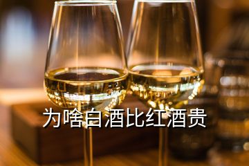 為啥白酒比紅酒貴