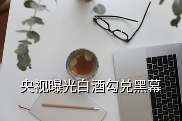 央視曝光白酒勾兌黑幕