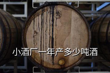 小酒廠一年產(chǎn)多少噸酒