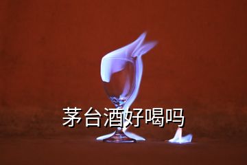 茅臺(tái)酒好喝嗎