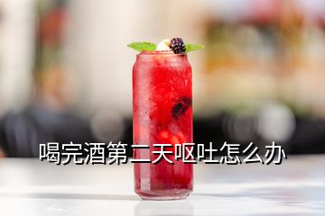 喝完酒第二天嘔吐怎么辦