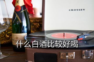 什么白酒比較好喝