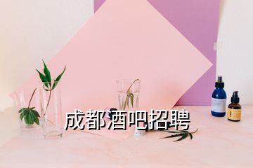 成都酒吧招聘