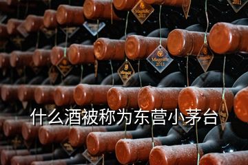 什么酒被稱為東營小茅臺(tái)