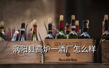 渦陽縣高爐一酒廠怎么樣