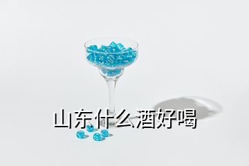 山東什么酒好喝