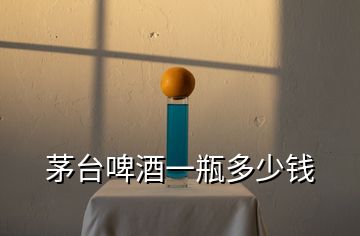 茅臺(tái)啤酒一瓶多少錢(qián)