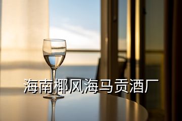 海南椰風海馬貢酒廠