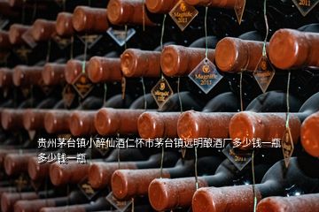 貴州茅臺鎮(zhèn)小醉仙酒仁懷市茅臺鎮(zhèn)遠明釀酒廠多少錢一瓶多少錢一瓶