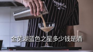 金蕪湖藍色之星多少錢是酒