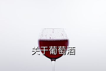 關于葡萄酒