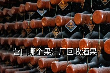 營口哪個果汁廠回收酒果