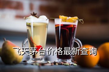 飛天茅臺(tái)價(jià)格最新查詢