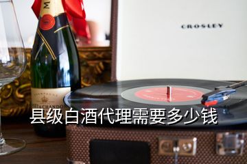 縣級白酒代理需要多少錢