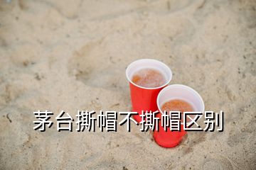 茅臺撕帽不撕帽區(qū)別