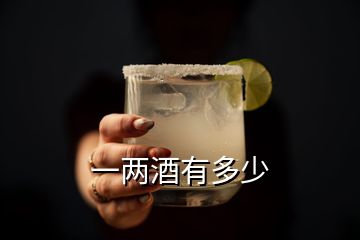 一兩酒有多少