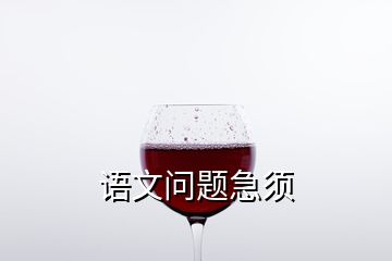 語文問題急須