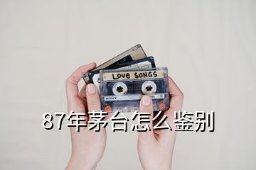 87年茅臺怎么鑒別