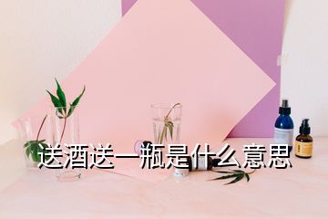 送酒送一瓶是什么意思