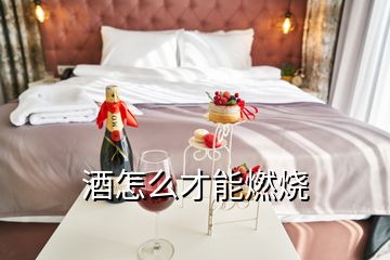 酒怎么才能燃燒