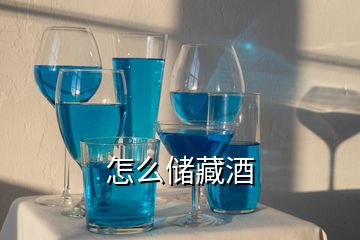 怎么儲藏酒