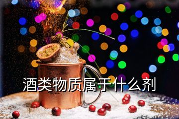 酒類物質(zhì)屬于什么劑