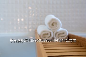 茅臺(tái)酒瓶蓋上的96011908484是什么意思