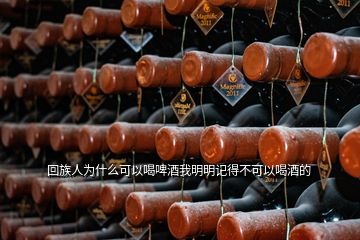 回族人為什么可以喝啤酒我明明記得不可以喝酒的