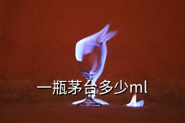 一瓶茅臺多少ml