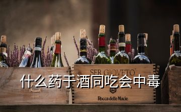 什么藥于酒同吃會中毒