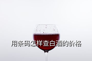 用條碼怎樣查白酒的價(jià)格