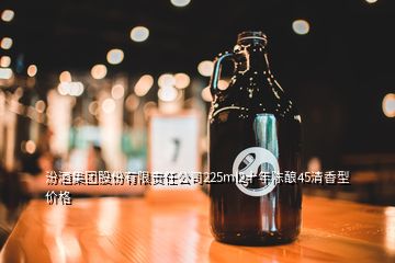 汾酒集團股份有限責任公司225ml2十年陳釀45清香型價格