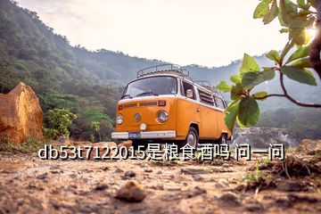 db53t7122015是糧食酒嗎 問(wèn)一問(wèn)