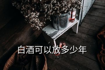 白酒可以放多少年