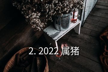 2. 2022 屬豬