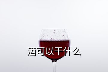 酒可以干什么