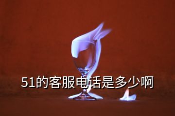 51的客服電話是多少啊