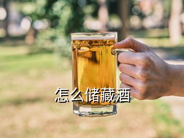 怎么儲藏酒