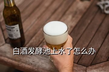 白酒發(fā)酵池上水了怎么辦