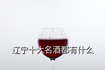 遼寧十大名酒都有什么