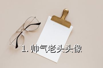 1. 帥氣老頭頭像